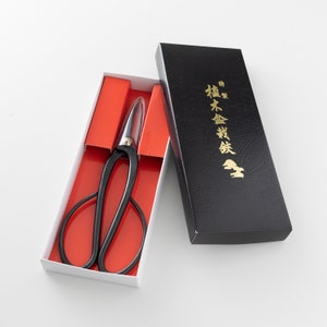 Wazakura Ashinaga Bonsai Scissors MADE IN JAPAN 8&quot;(200mm), Japanese Gardening Tools, Hasami Pruning Shears, Long Handle, Beginner & Advanced