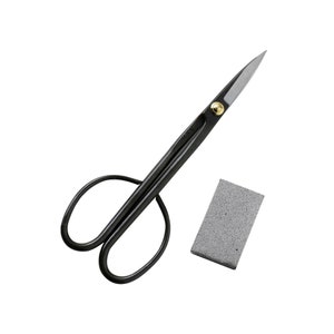 Wazakura Japanese Bonsai Trimming and Care Kit MADE IN JAPAN, Twig Bonsai Scissors 8-1/4inch(210mm) + Sap Rust Eraser Set