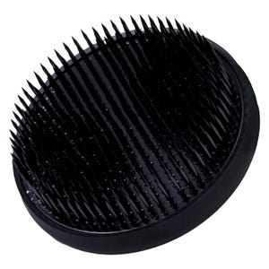 Wazakura Ikebana Kenzan Japanese Flower Holder, Made in Japan, Big Size, Round (3.5 in) (Black) Floral Arranging Pin Frog Tool, Mothers Day