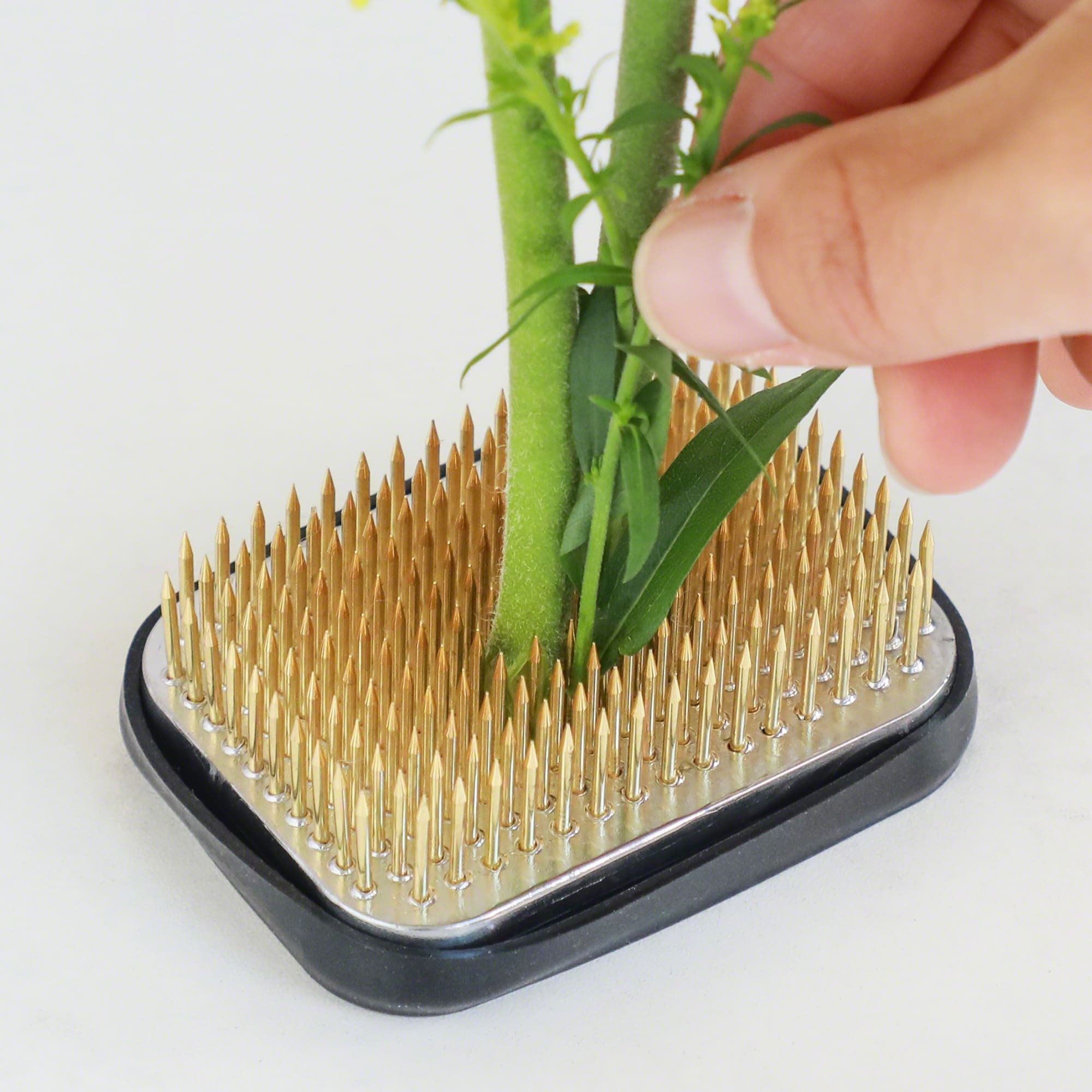 Wazakura Japanese Ikebana Kenzan Flower Holder Rectangular Etsy