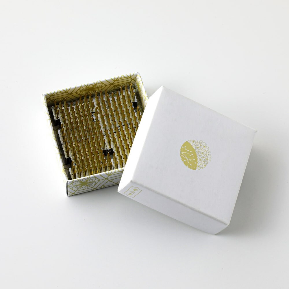 Kenzan Giapponesi Per Ikebana - 4 Pezzi Mini In Ottone Per Arrangiamenti Floreali - Foto 10