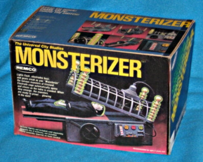 I MAKE Vintage style Monster boxes Remco monster Replacement Etsy