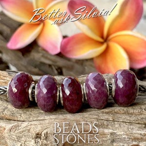 7 Perlne Ceramca Sfaccettate Azzurre E Blu Perlne Per | Etsy - Foto 3