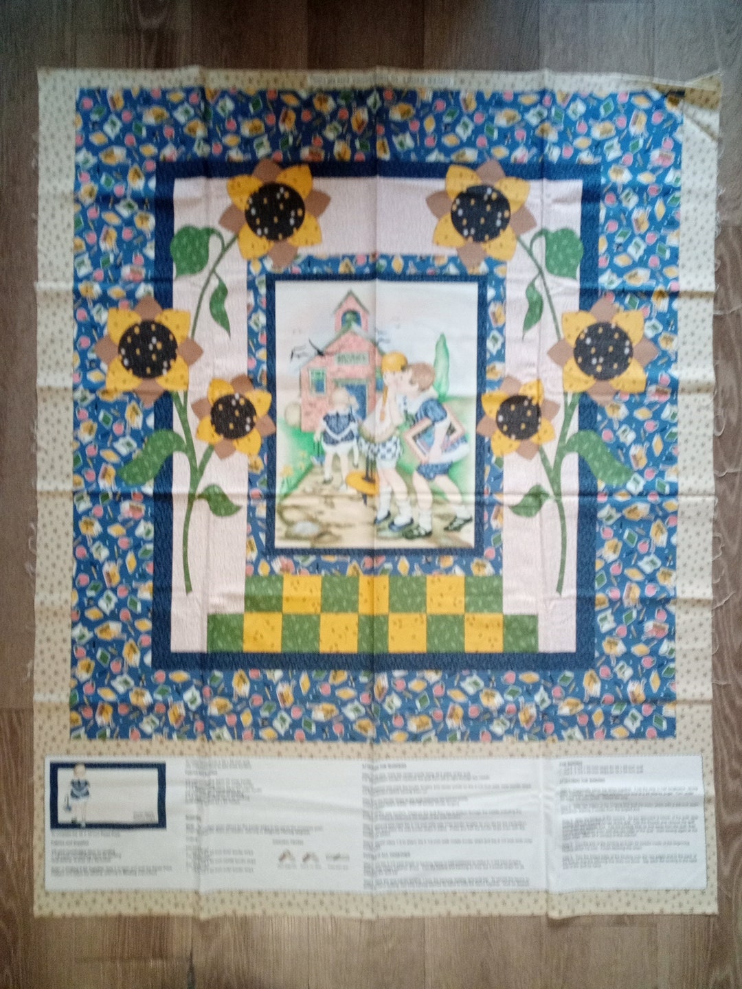 Cover Story by Thimbleberries School Days Panel & Fabric Etsy