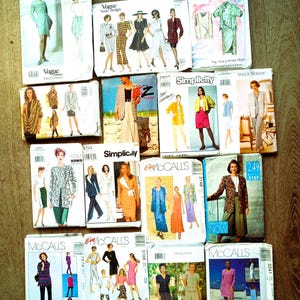 1990 Misses 2,3,4 Piece Outfits  and dresses sizes 4-16