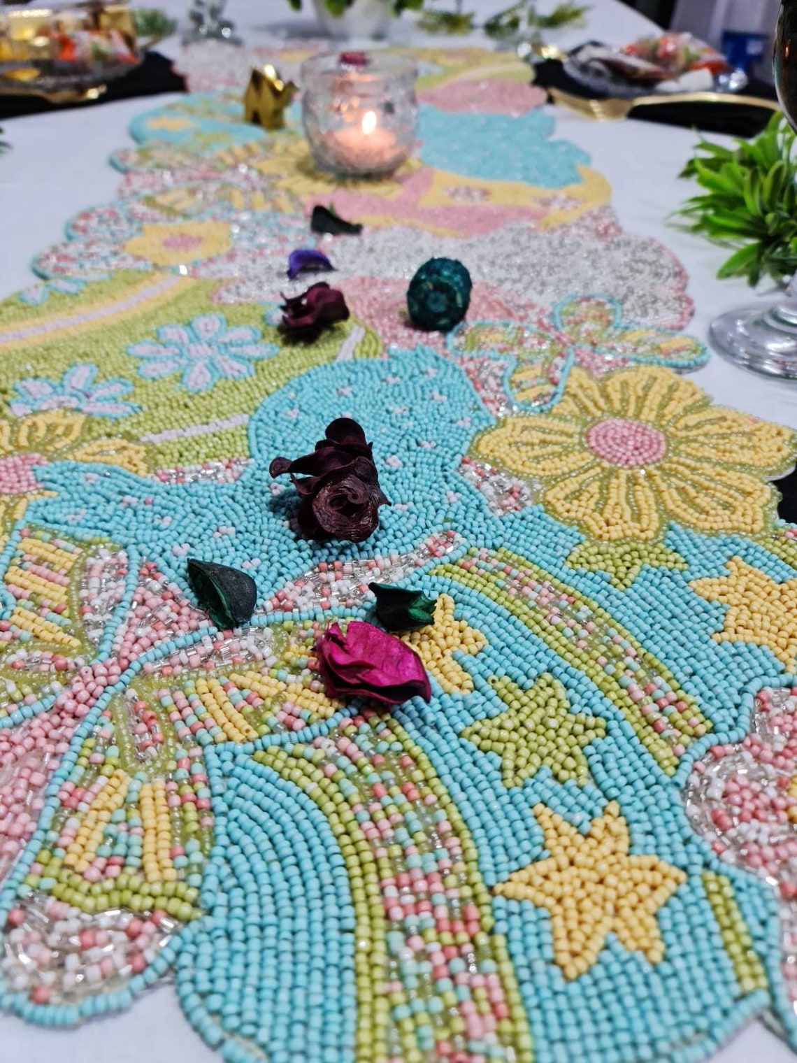 Jungle Safari Table Runner Handmade Table Runner Etsy