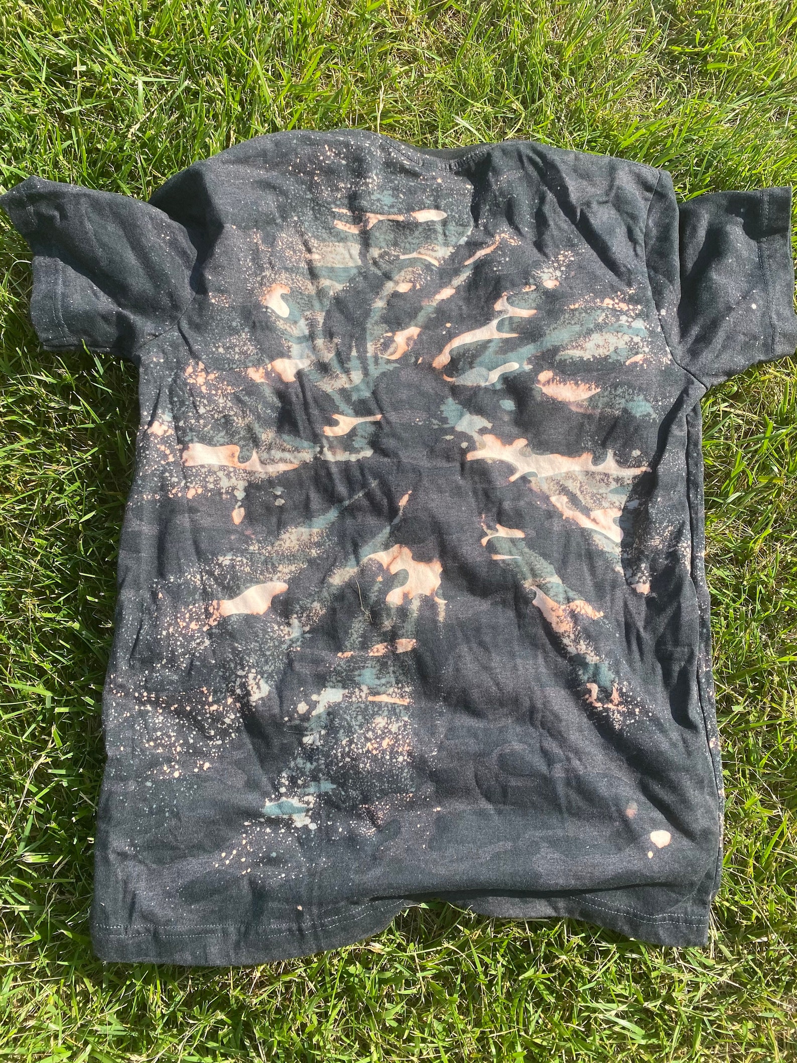 how to make camo tie dye shirts