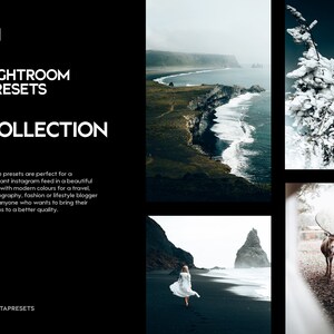 Coleção 1 de predefinições do Lightroom - Seleção ArtaPresets - Predefinições para dispositivos móveis e desktop