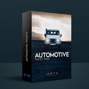 10 ustawień wstępnych AUTOMOTIVE Lightroom, ustawień wstępnych samochodów, filtrów samochodowych, filtrów ustawień wstępnych Lightroom dla urządzeń mobilnych i stacjonarnych