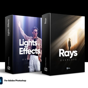 51 Ultra Realistic Cinematic Photoshop Overlays Pack, Light, Rays, Effects, Photo Editing, For Photoshop, Atmosphere Overlays