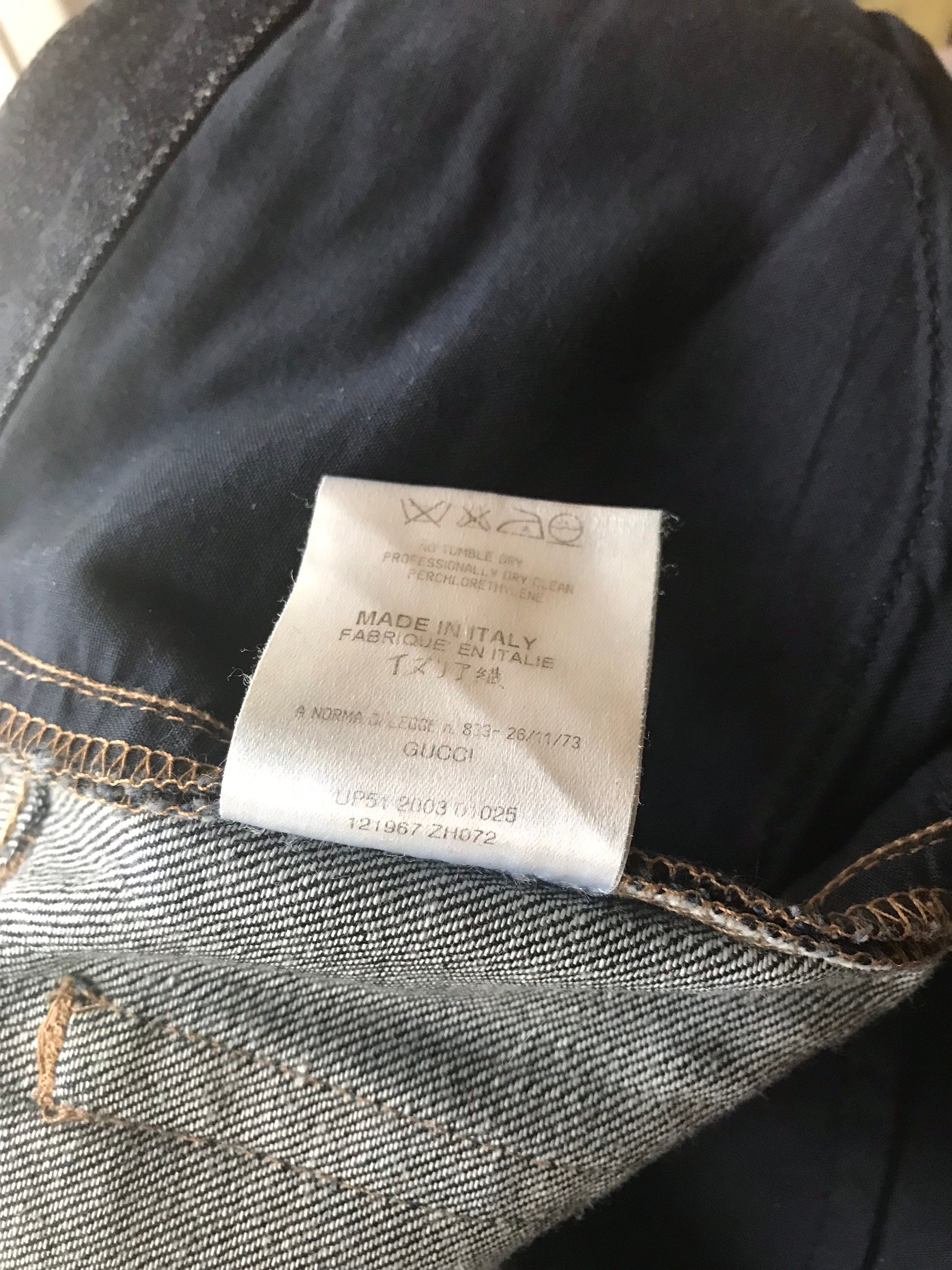 Authentic Vintage GUCCI by Tom Ford Vintage Straight Leg Jeans