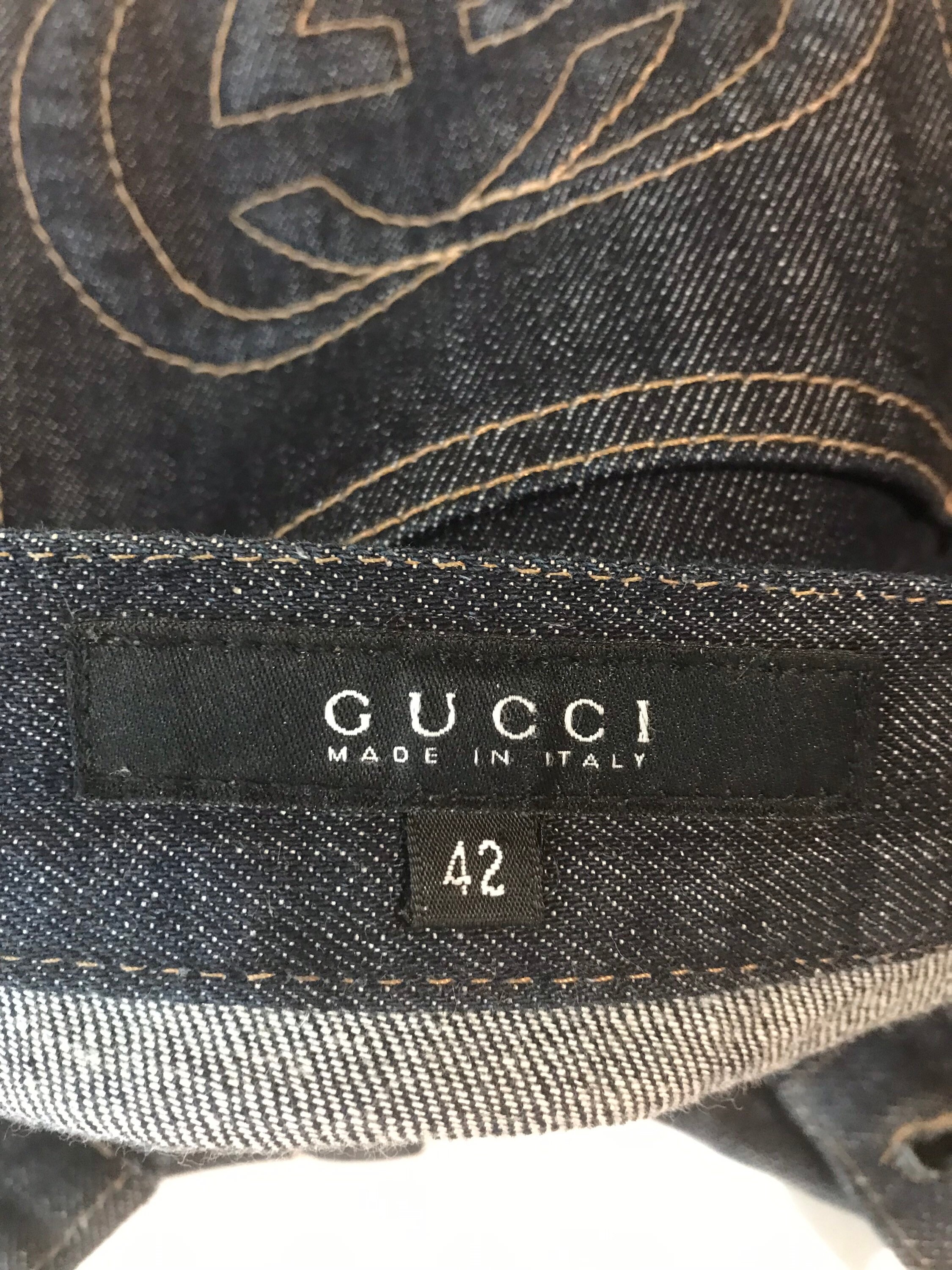 Authentic Vintage GUCCI by Tom Ford Vintage Straight Leg Jeans 