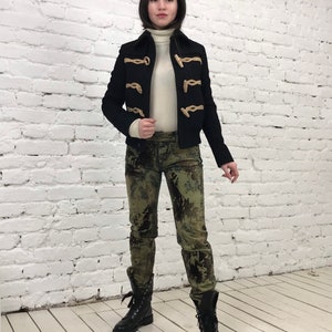 SELTENE DIOR Vintage-Bomberjacke von Hedi Slimane für Dior Homme, frühe Größe S.