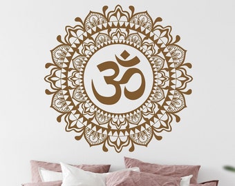 Peel and Stick DIY Self Sticking Vinyl Meditative Figure Creative Decal Momentum Brands Room Wall Sticker Aum,Ohm Symbol and Lotus Flower Om Peel and Stick DIY Self Sticking Vinyl Meditative Figure Creative Decal Momentum Brands Room Wall Sticker Aum,Ohm Symbol and Lotus Flower Om