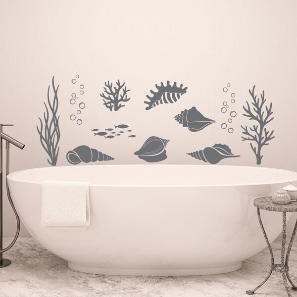 Seaweed Wall Decal Etsy
