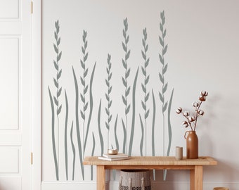Vinyl Wall Decal Sticker Tall Grass 729