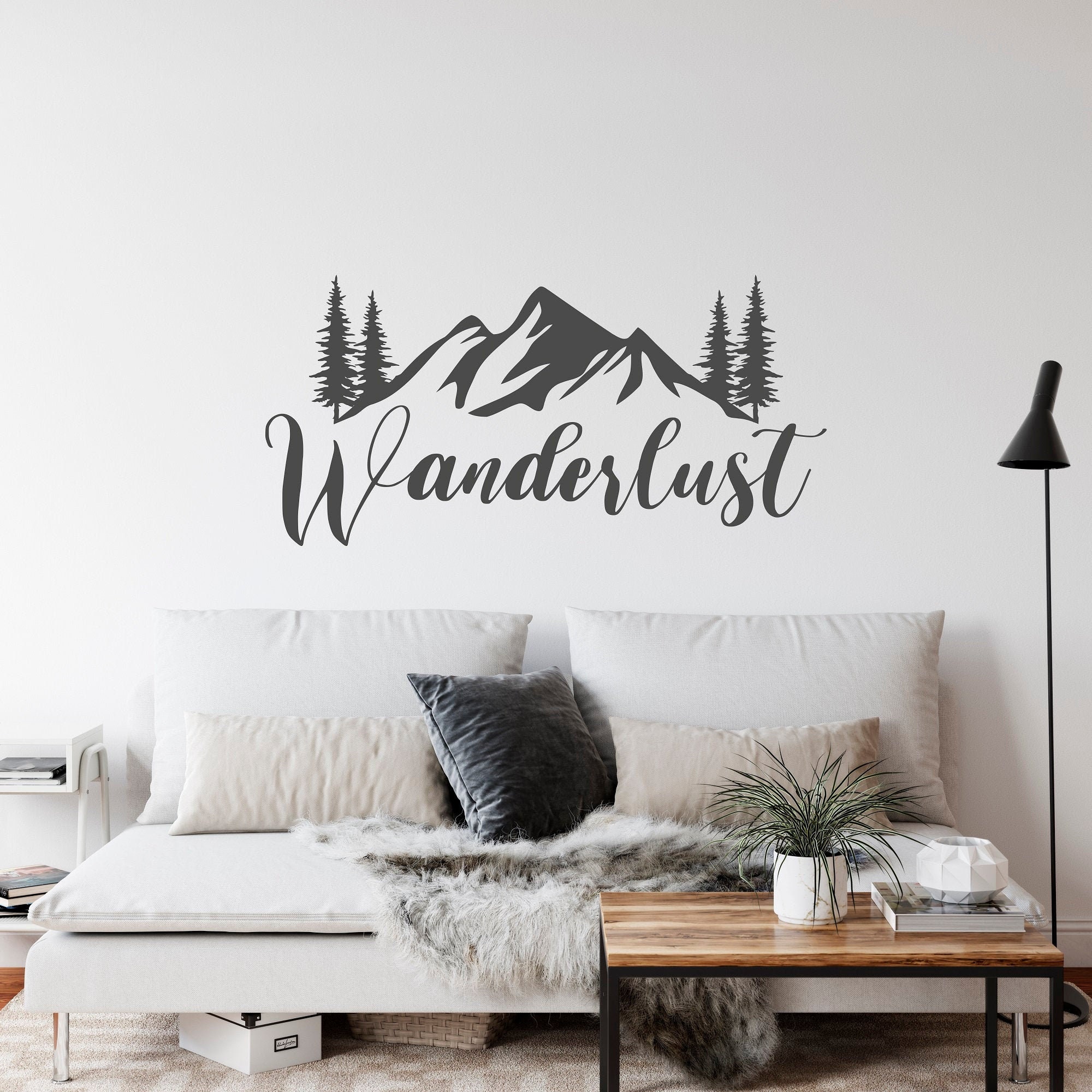 Wanderlust Wall Decal Adventure Wall Decor Wanderlust Vinyl Etsy