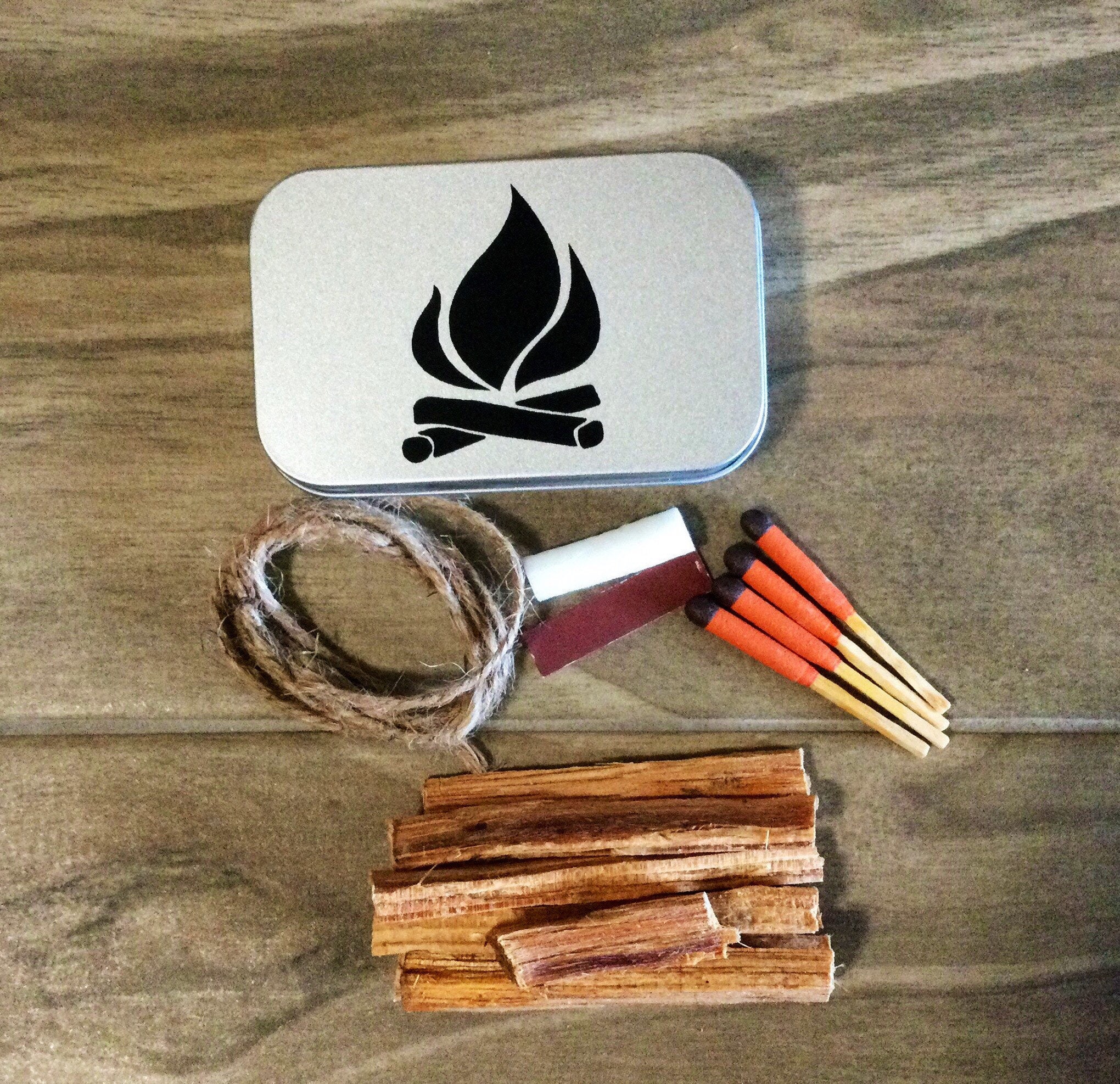 Fire Starting Kit Etsy
