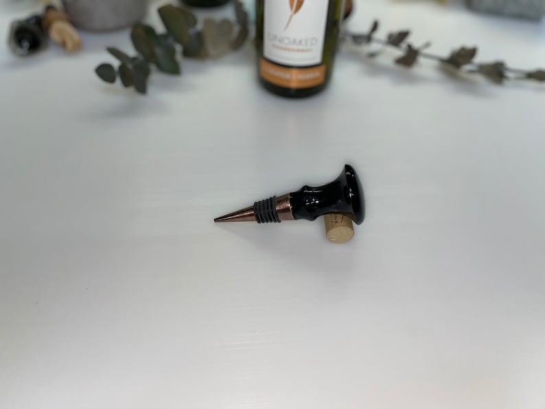 WilsonsWoodworkn Epoxy Resin Wine Bottle Stopper