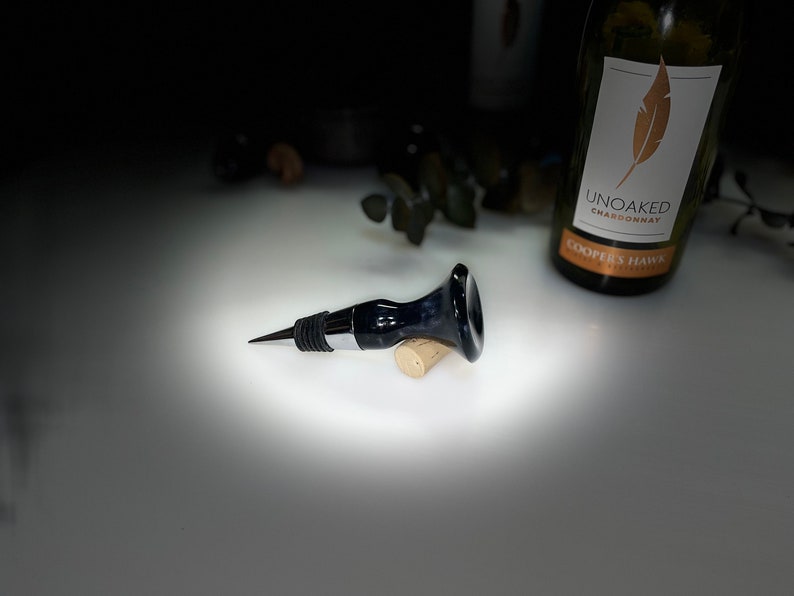 WilsonsWoodworkn Epoxy Resin Wine Bottle Stopper