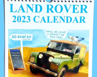 Land Rover Calendar - Etsy UK