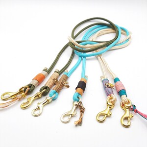 Handyband aus PPM-Seil, Serie Fresh, Karabiner goldfarben