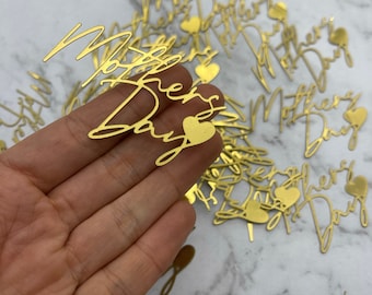 Mother's day Delicate cupcake toppers