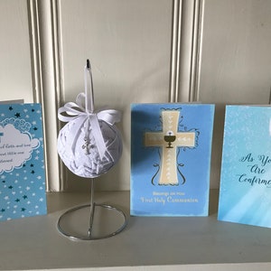 Christening, Communion & Confirmation - Quilted Ornaments