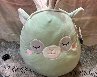 Squishmallows MILEY THE LIAMA with bunny ears hard to find plush Clean  no damage