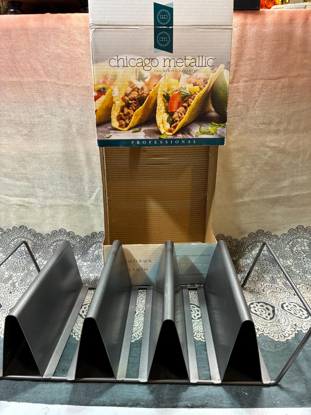 Chicago Metallic Taco Rack, 6