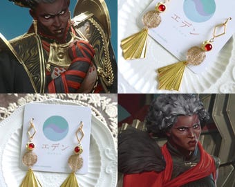 Limited Arcane Mel inspired cosplay earrings-League of Legends