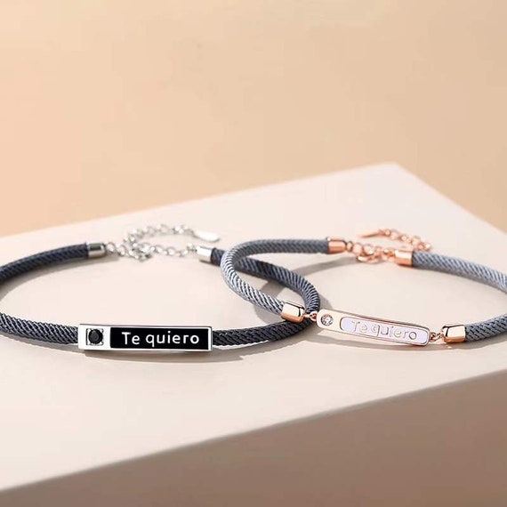 Adjustable Couple Bracelet Price for Pair I Love You