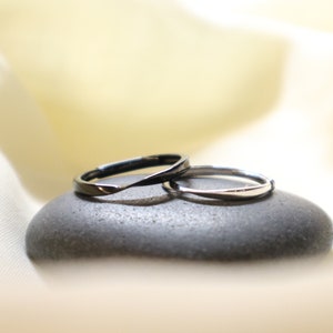 Adjustable Sterling Silver Matching Ring Set, Price for Set, Couple Ring Set, Love Ring, Versatile Symbol of Connection