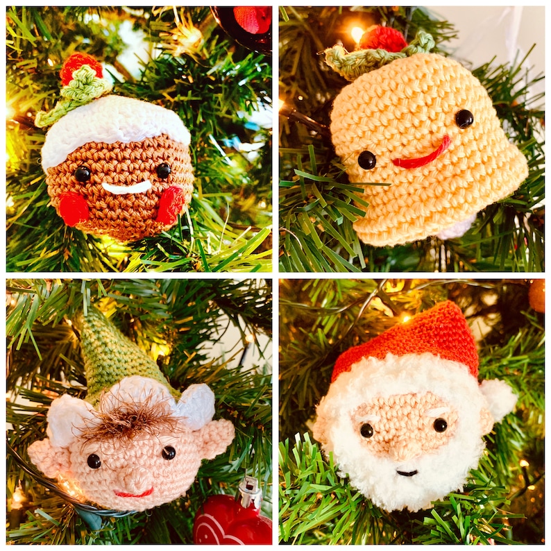 PATTERN Christmas Balls Amigurumi Crochet Pattern Set 1 | Etsy
