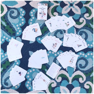 Card Game for Children and Parents - Animal Family Game - Christmas Gift Idea for Children Boy Girl Kid Adults - Small Stocking Stuffer Idea
