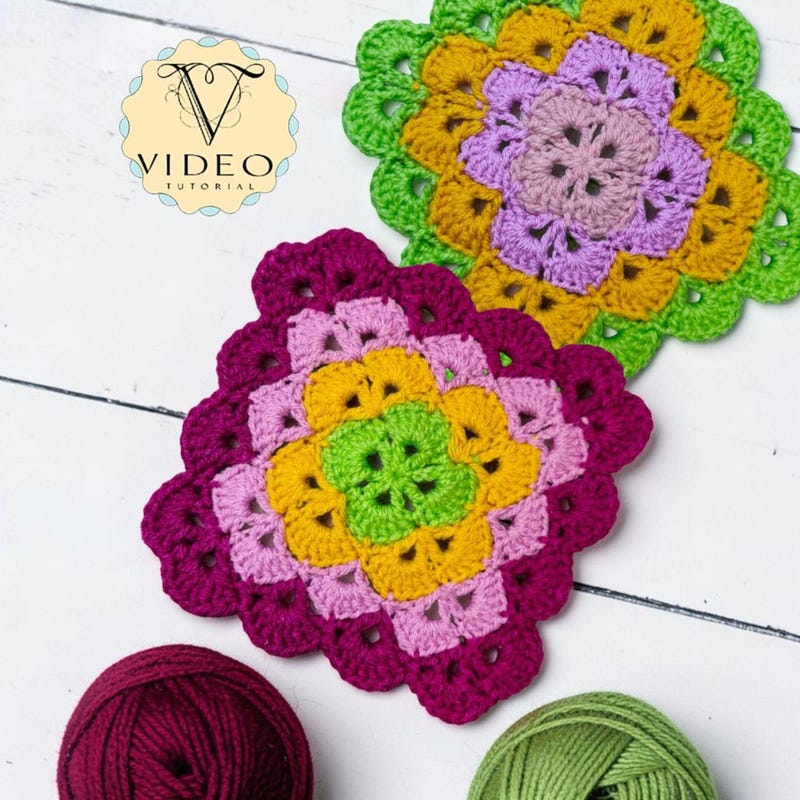 Shell Stitch Granny Pattern - Etsy