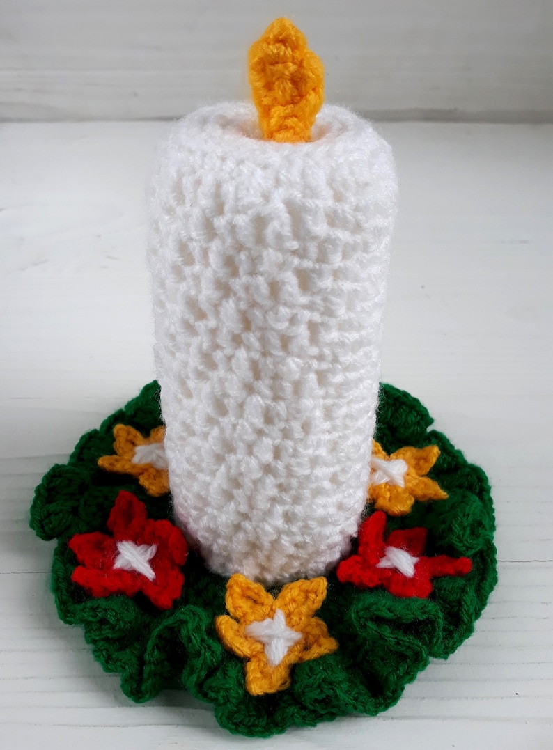 Mothers Day Candle, Cute Crochet Pattern, Cottagecore Decore, Mother