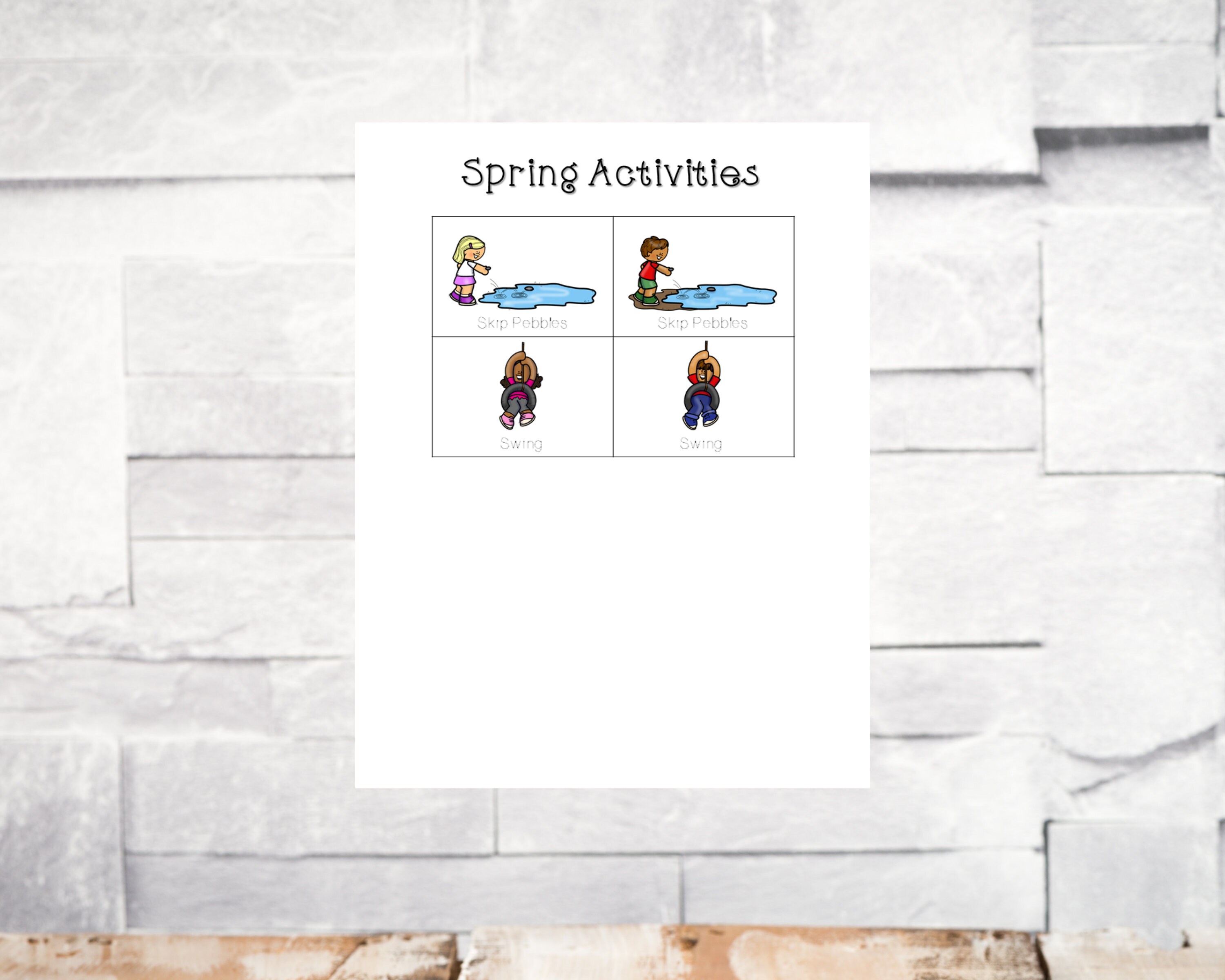 Everything Spring Visuals, Spring Objects, Spring Activities, Season ...