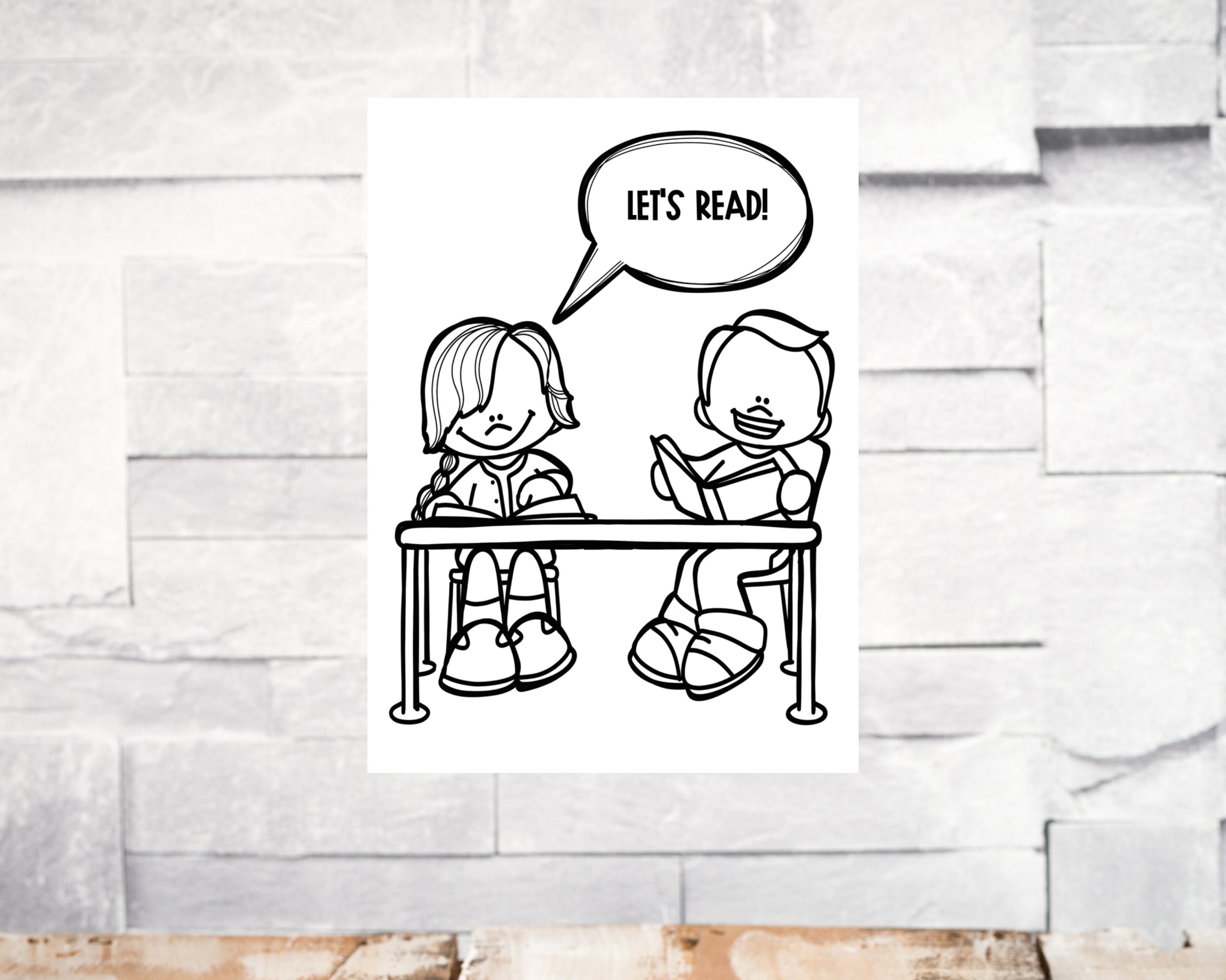 Library Visuals, Behavior, Visual Aid, ABA, Therapy, Autism, ADD