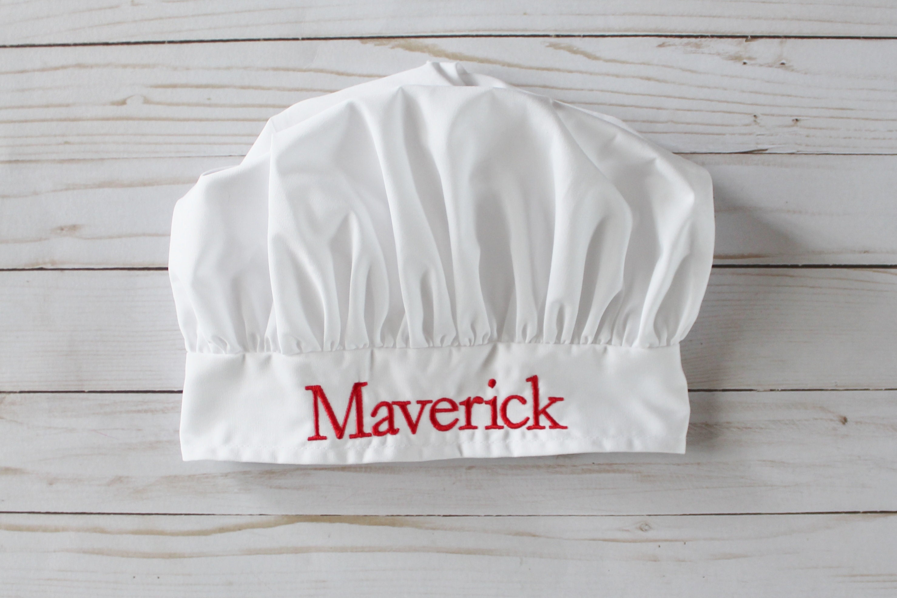 Personalized chef's hat adult and kids chef's hats Etsy