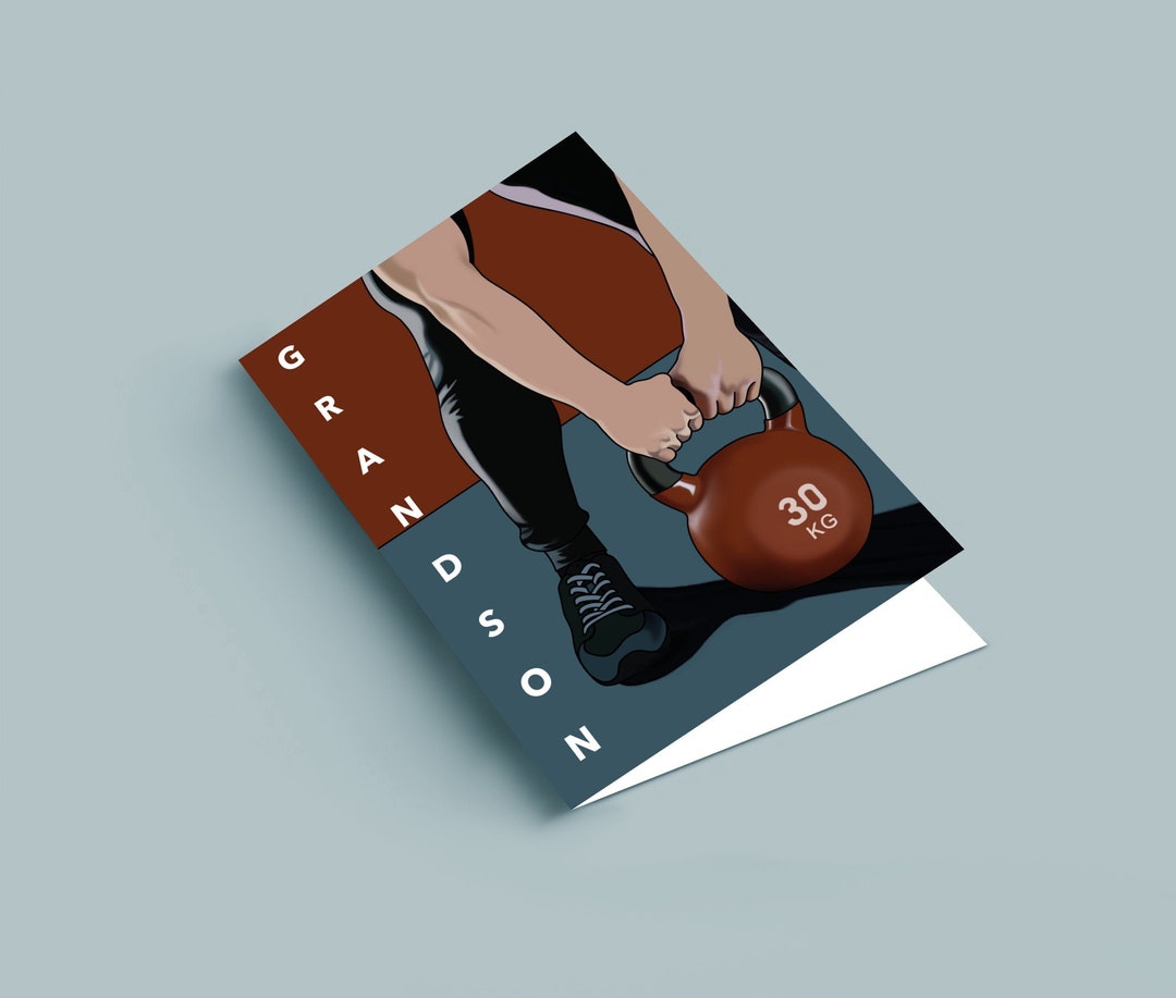 Customisable Weight Card Greetings Card 30th Birthday Etsy UK