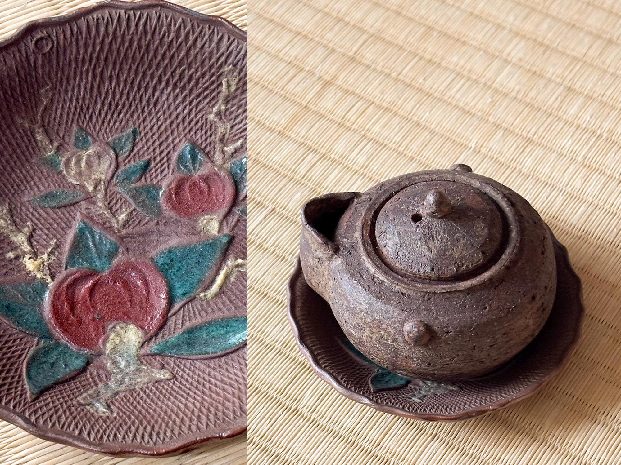 宝瓶　茶器　急須　珍品　茶道具　南蛮　時代品 煎茶道具 茶道具 : 茶道 陶器製網 280ml 宝品急須 ほうひん 宝瓶 急須 工芸品