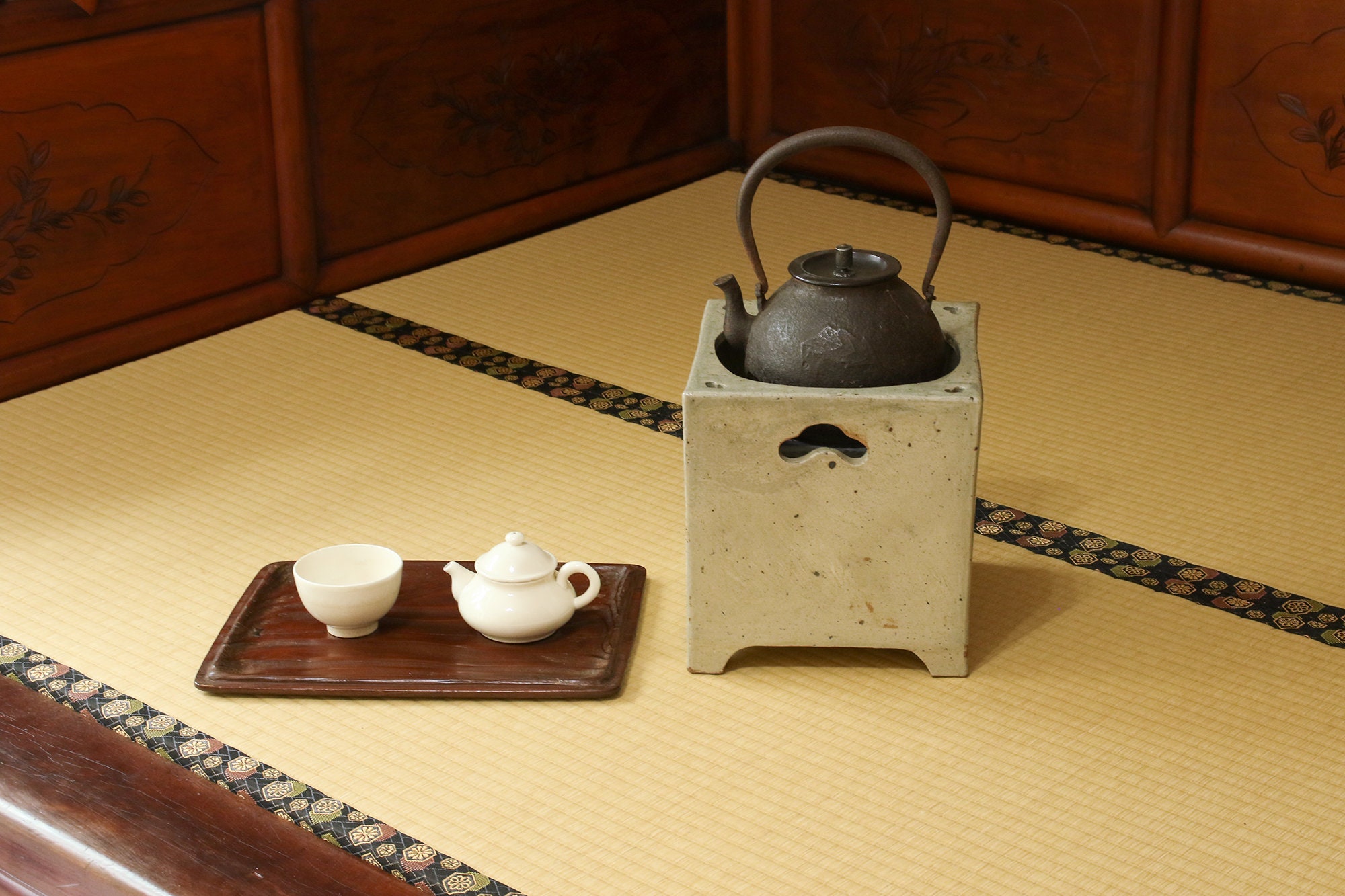 アンティーク風炉（茶道用）（箱付き） - Etsy 日本