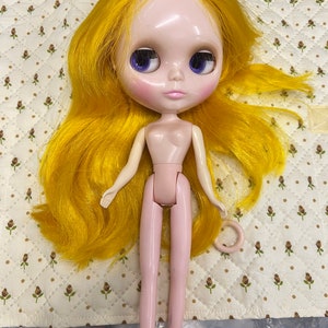 Blythe Puppe zum Anpassen, Blythe Doll Teile, Custom Blythe, Blythe Custom, Blythe, Blythe Dolls, Blythe Doll Kit, Factory Blythe Yellow