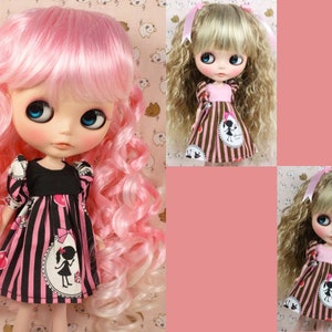 Blythe clothes Doll clothes, Princess Dress for Blythe 1/6 bjd clothes, Blythe costume, Ob22, Ob24, Pullip