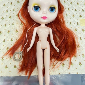 Blythe Doll for Customizing, Blythe Doll Parts, Custom Blythe, Blythe Custom, Blythe, Blythe Dolls, Blythe Doll Kit, Factory Blythe Wine