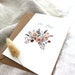 Greeting card for the wedding / Watercolor illustration / Mr. and Mrs. / DIN A6 / with envelope / recycled paper 