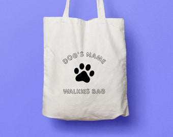 Personalized canvas tote bag. Dog accessories. Custom dog gifts. Dog lover gift. Best friend gift. Dog mom tote bag. Tote dog. Pet gift. Dog