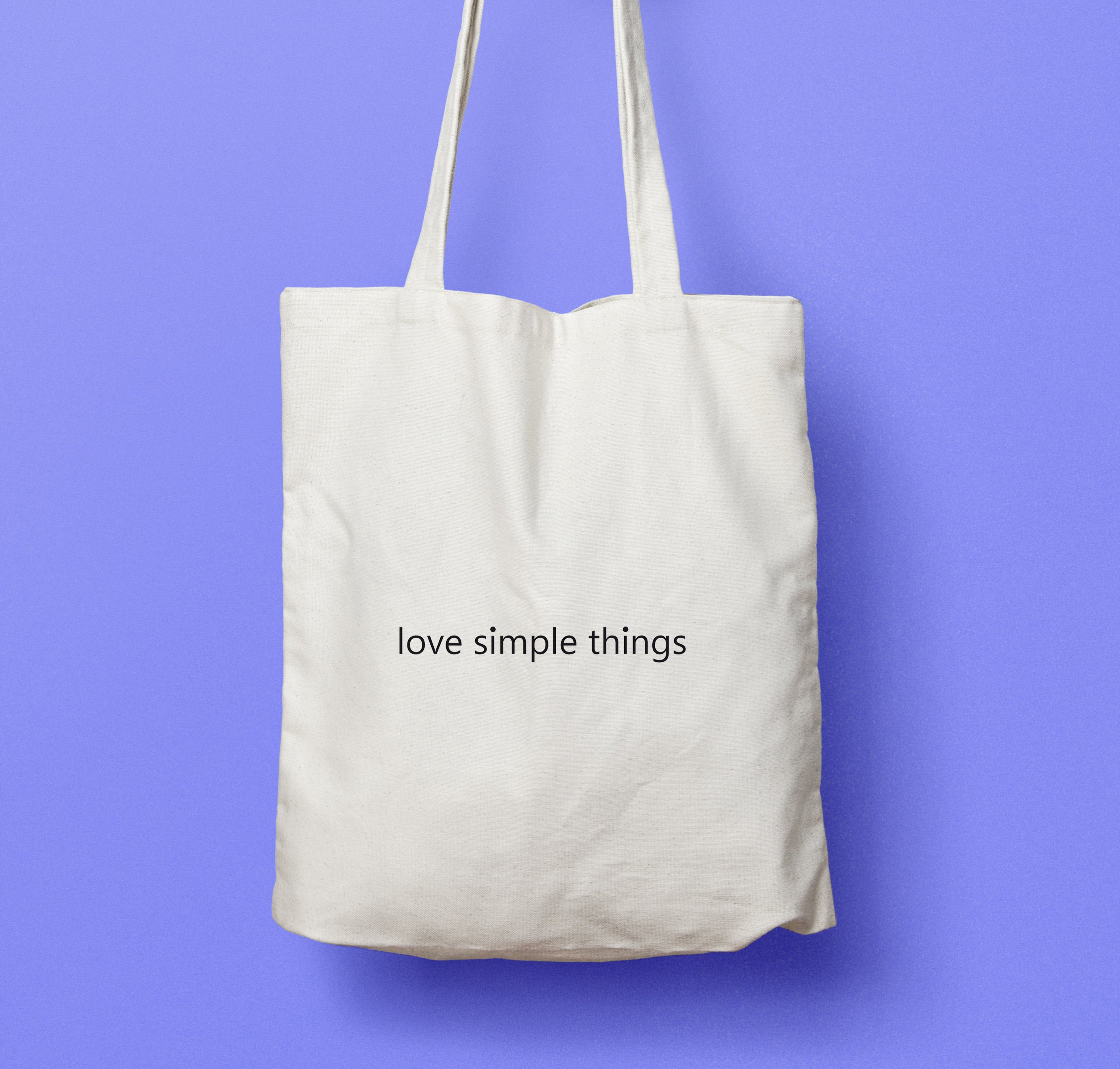 Canvas tote bag inspirational quotes Aesthetic tote bag eco friendly