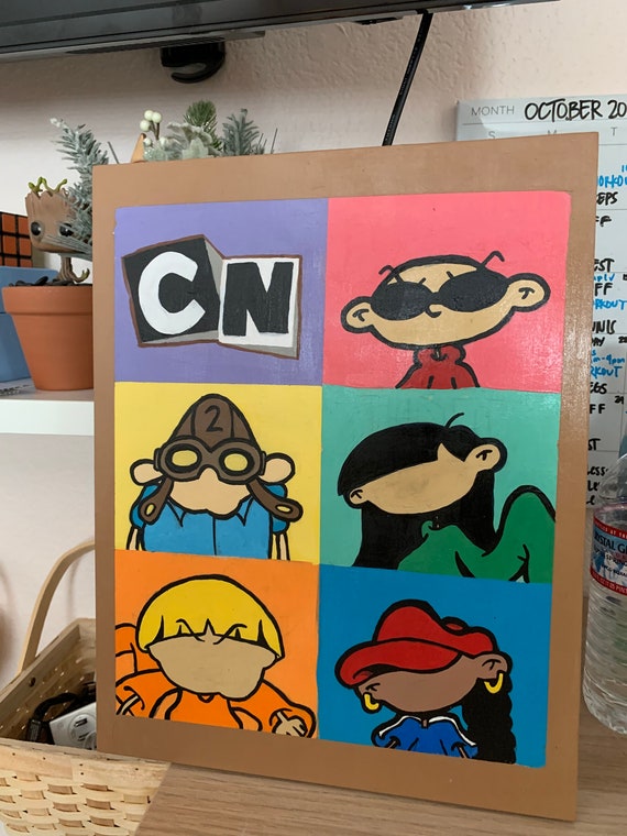 Codename Knd Wooden Board Painting Etsy